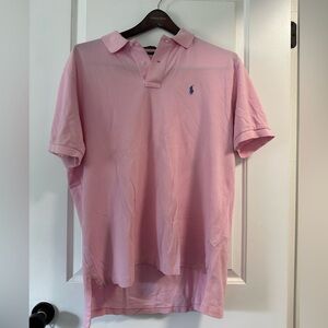 Polo by Ralph Lauren Pink Men's Shirt - XL
